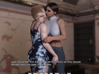 Giant Penis T-girl Banging Jane Anus And Throat Anal Sex