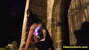 British amateur slag assfucked by cop outdoor