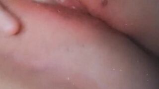 Up close creamy orgasm cunt contractions and squirting