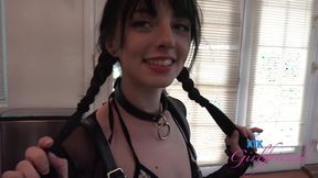 Sluttty Kitty gets her pussy eaten and creampied for better grades