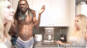 ”Stepmommy seduces teeny into taboo sex with black cock”