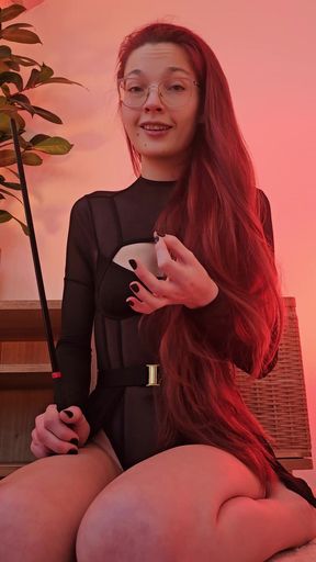 Edging JOI and CEI - Mistress Edges You Over and Over Then Makes You Eat Your Cum (dutch)
