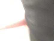Dutch boy play with his cock in the men's room until he almost get caught