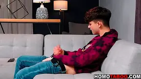 Gay boy fucked by pornstar stepbrother