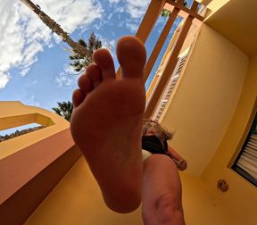 Barefoot Goddess: Outdoor JOI &amp; Foot Worship Domination