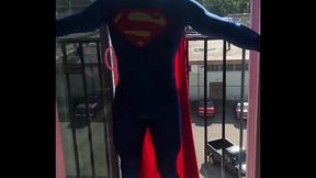 Zentai Super Man traje de spandex