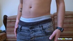 Hot Ryan Jamison Jerks Off His Massive Cock For Money