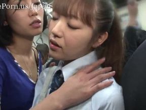 JPN lesbians in the bus