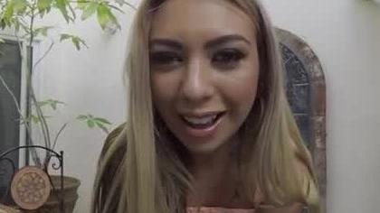 Blonde With Tiny Shaved Pussy - Kat Dior