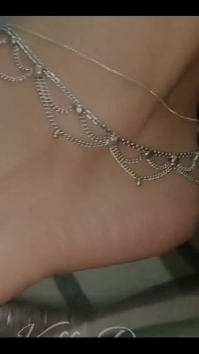 Goddess Kiffa's Mesmerizing Dangling with Flip Flops