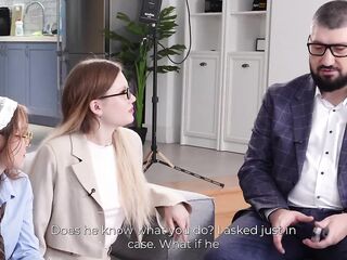 Milka Way Interview Turns Coarse! From Cute Talk to Hard Trio Bang with Sasha Paige!