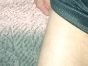 Watch my cum drip down to my asshole for me to rub it all in wishing you would lick it all up