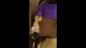 Squirty ebony OLDER WOMAN gets her giant backside pounded rigid