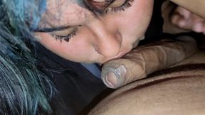 My Stepsister Has to Pay with a Blowjob