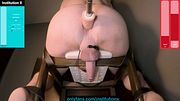 Most Intense Pleasure: Chair Restrained Machine Anal Fuck + Electro Cock