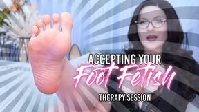 Accepting Your Foot Fetish - Therapy Session