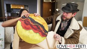 Inked Vixen Nomi Melone Banged After Foot Worship