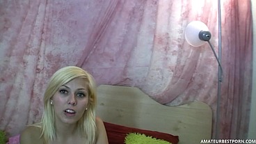 OLD HORNY FUCKS MY BLONDE BESTFRIENDS AND SHE EAT HIS CUM