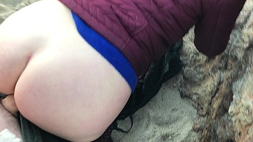 Raw amateur sex on the beach at sunset - Erin Electra