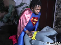 Gay IR cosplay duo enjoys anal sex on the couch