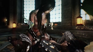 skyrim spider queen and Spriggan girl 3p porn