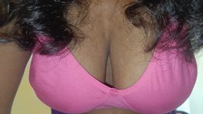 Housewife cute breast squeeze cow girl position