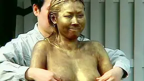 Public Painted Statue Fuck Video 16