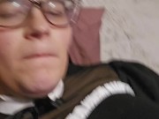 Amy is a Sexy Maid for You and plays with her clit
