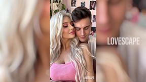 Bimbo Babe Rides Boyfriend in Bedroom (ai)