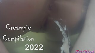 Kate Wood&#039;s Creampie Compilation 2022