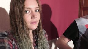 Sophie Films Herself Biting Her Slave