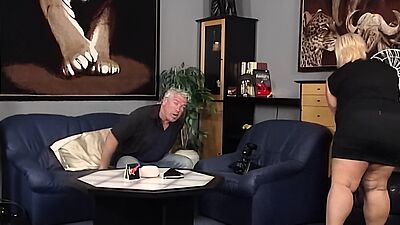 BBW german fat blonde