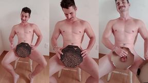 saymon fitness entregando uma pizza pra vcs...