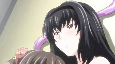 Watch these hot and horny teen babes with tentacles get wild with each other in a steamy hentai sex movie!