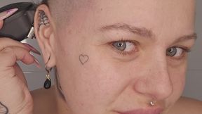 Head shaving joi