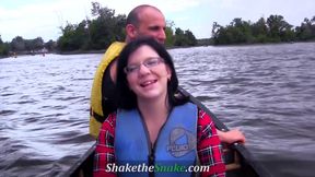 Shake The Snake - Chubby amateur first time outside sex