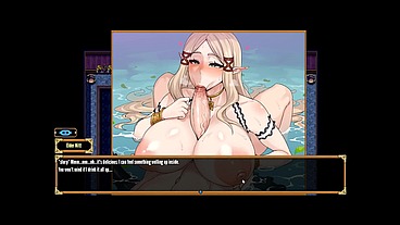Tail of Desire [ Femboy Hentai Game ] Ep.4 first time giving a titjob to a bigger cock than her husband small dick !