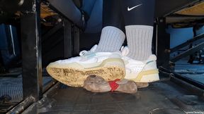 Candid Plushie Trample in Sneakers