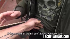 LecheLatinos.com - Marc savors my lean boner and big balls for cash
