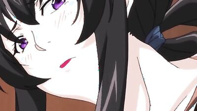 Naughty aunt and nephew sneakily fuck in the bathroom - Uncensored Hentai