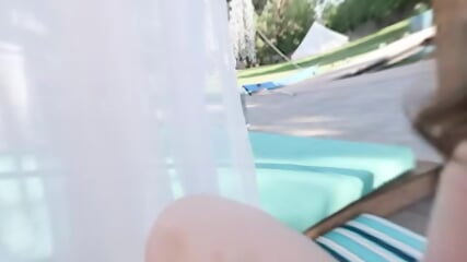 Summer Poolside Plow with Penelope & Sonny