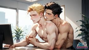 Office Muscle Cumshot Sensation