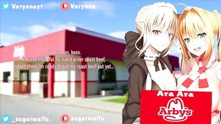 Sausage Slider at Ara Ara Arbys [ft Sugar Waifu]