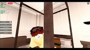 me folla un random en roblox