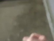 深夜の野外露出オナニー！　興奮しすぎてめっちゃ飛んだ♪