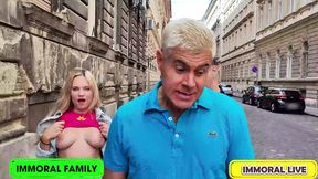 Step mommy's secret: My new Latina stepdad rims me with his long shaft