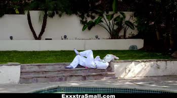 Easter Bunny Summer Brooks Gets Pounded by a Hung Stud