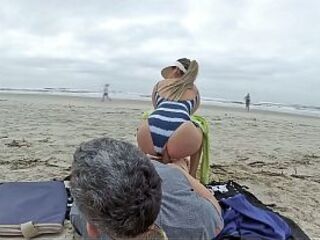 I won't leave until u cum in my butt! Anal creampie in front of everybody.