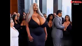 Step-Grandma Tempts Young Guy in Elevator – Hot AI-Powered Shemale Creampie Fantasies