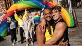 ”Interracial gay ass pumping after pride - Trent King & Felix Fox”